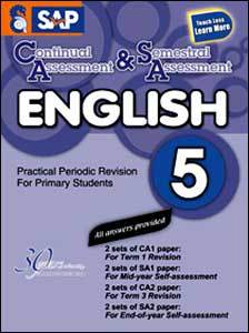 Continual Assessment & Semestral Assessment English 5