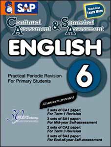 Continual Assessment & Semestral Assessment English 6
