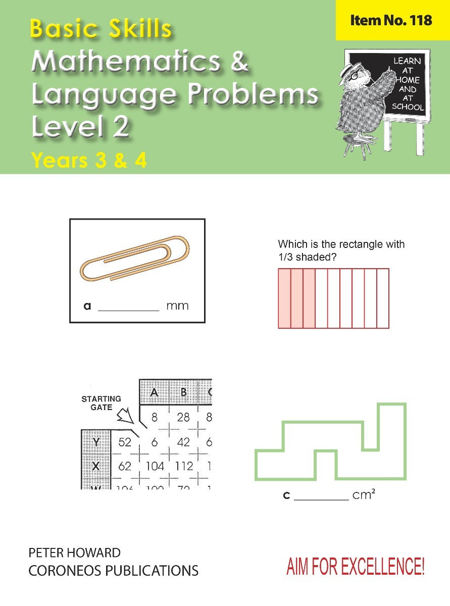 Basic Skills Maths & Language Problems Level 2 Yrs 3-4