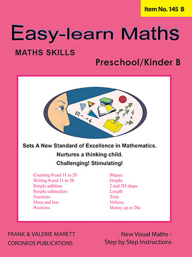 Basic Skills - Easy Learn Maths Pre / Kinder B
