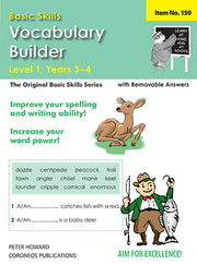 Vocabulary Builder Level 1 Years 3 - 4