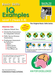 IQ Examples Level 1 Yrs 3 to 4