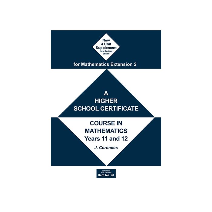 Supplement for 4 Unit Maths (large page)