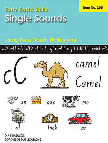 Early Basic Skills 1: Single Sounds using NSW font (No. 266)