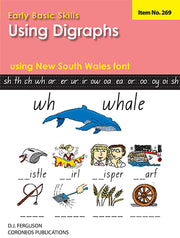 Early Basic Skills 4: Using Digraphs using NSW font (No. 269)