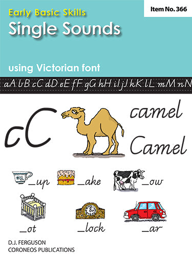 Early Basic Skills 1: Single Sounds using Victorian font (No. 366)