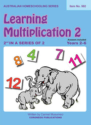 Learning Multiplication 2