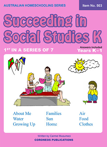 Succeeding in Social Studies Kindergarten