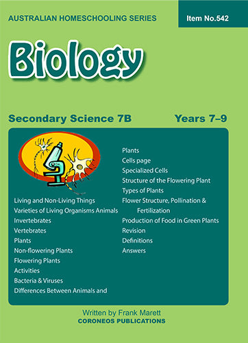 Secondary Science 7B: Biology