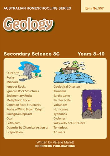 Secondary Science 8C: Geology