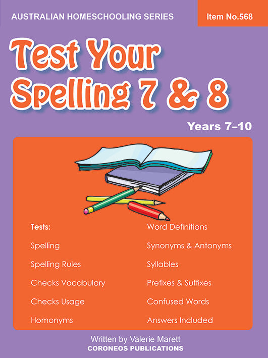 Test Your Spelling 7 & 8