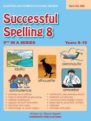 Successful Spelling 8