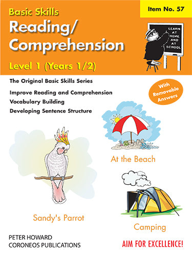 Reading / Comprehension Level 1 Yrs 1 to 2