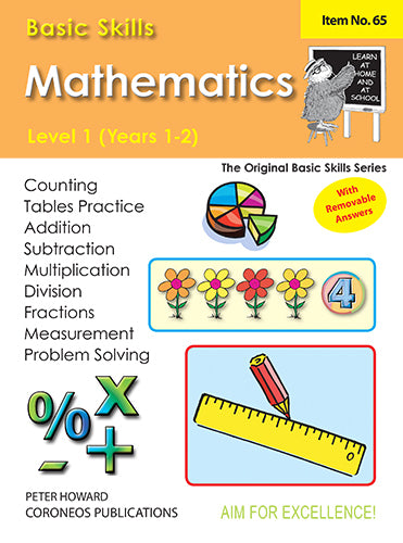 Basic Skills Maths Level 1 Yrs 1 - 2