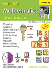Basic Skills Maths Level 2 Yrs 3 - 4