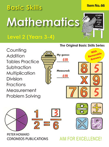 Basic Skills Maths Level 2 Yrs 3 - 4