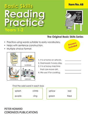 Reading Practice Yrs 1 to 3