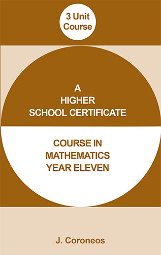 Year 11 3 Unit Mathematics Course