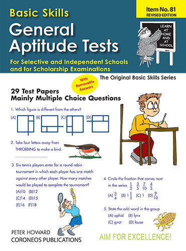 General Aptitude Tests for Selective Yrs 5 to 8