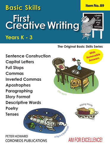 First Creative Writing Yrs K to 3