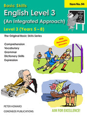 English Level 3 Yrs 5 - 8