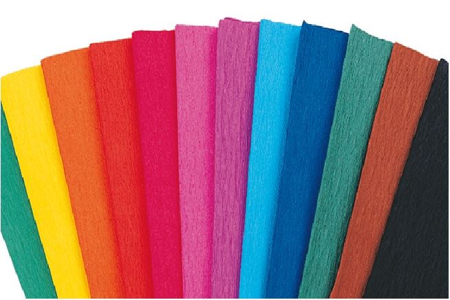 Crepe Paper 12 Pack Assorted