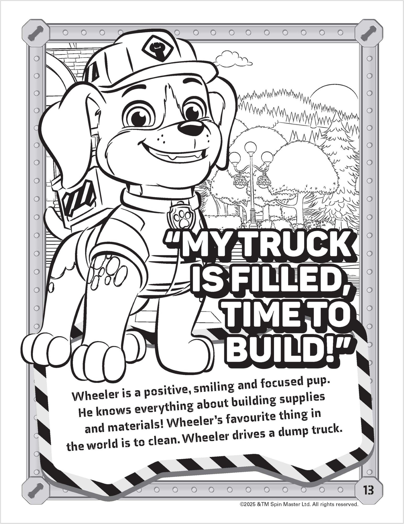 PAW Patrol Rubble & Crew - Activity Kit — inside page 5