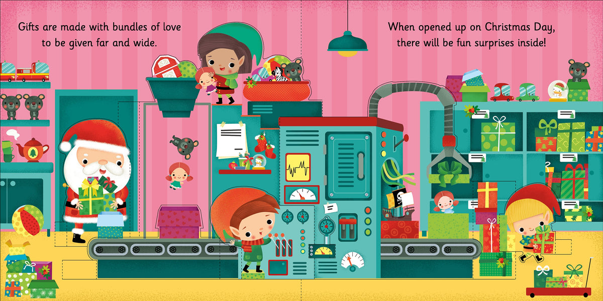 Pop-Up Book - Let's Help Santa — inside page 3