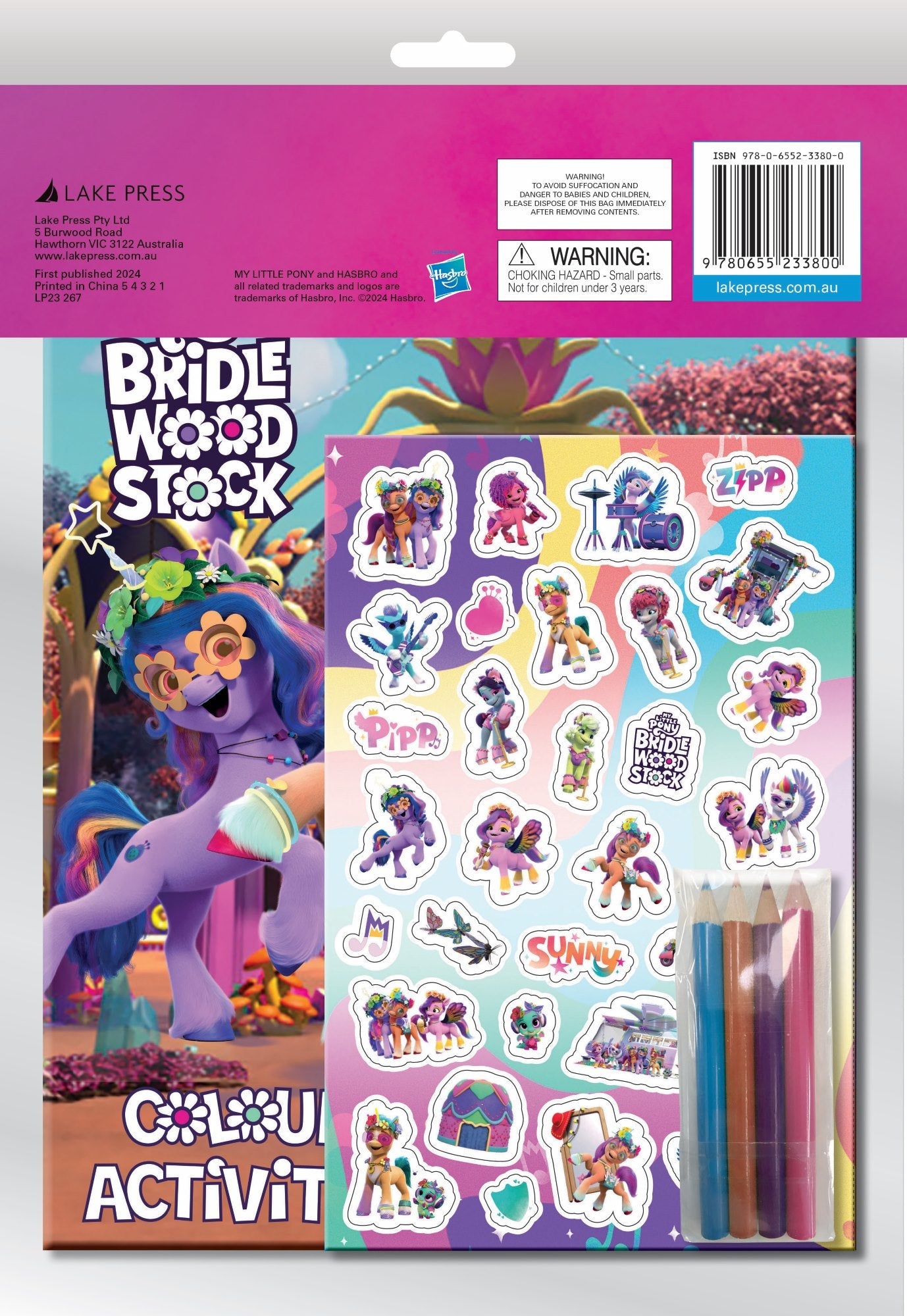 My Little Pony - Activity Fun Pack - Bridlewoodstock — inside page 1