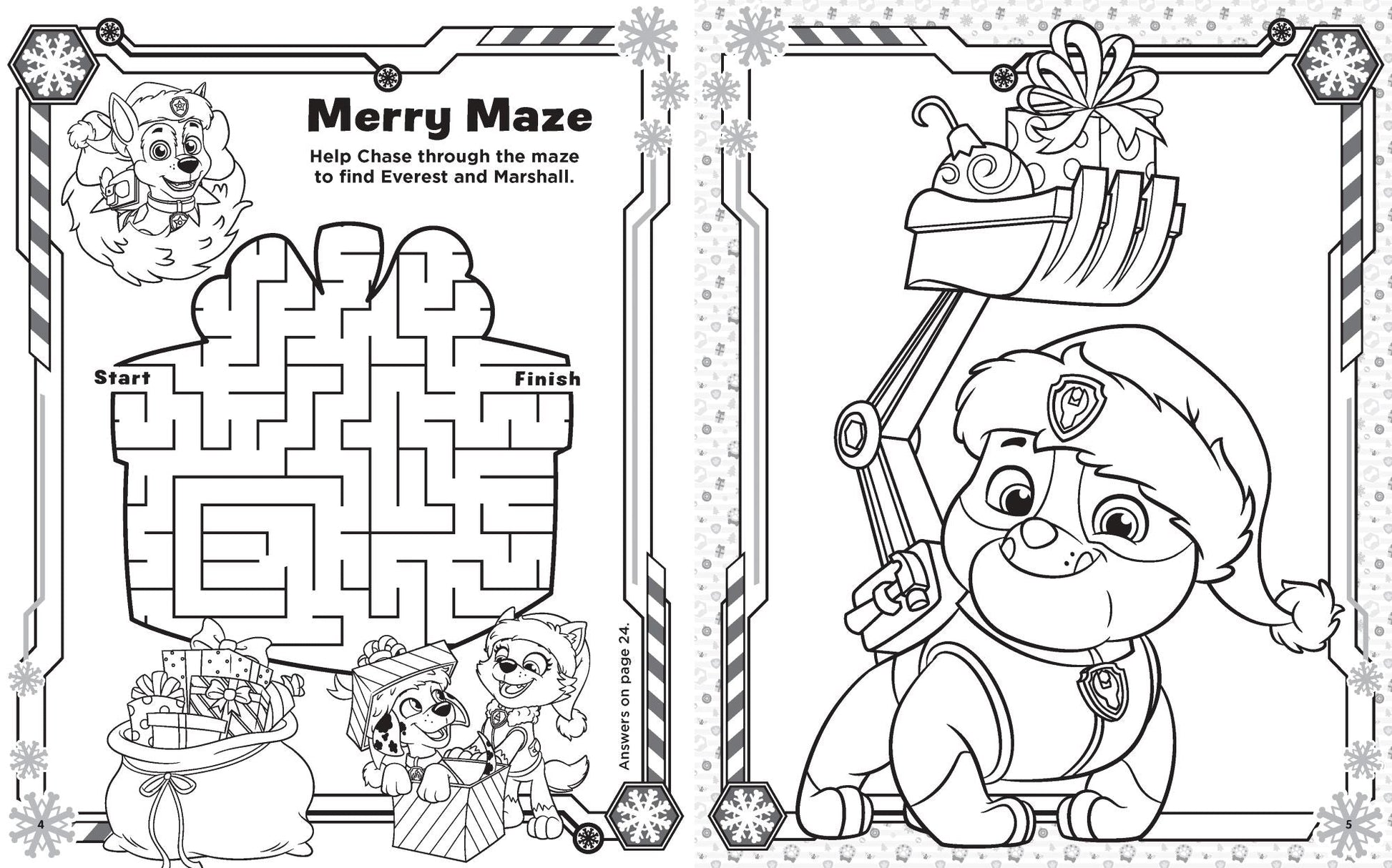 PAW Patrol - Festive Fun Pack — inside page 3