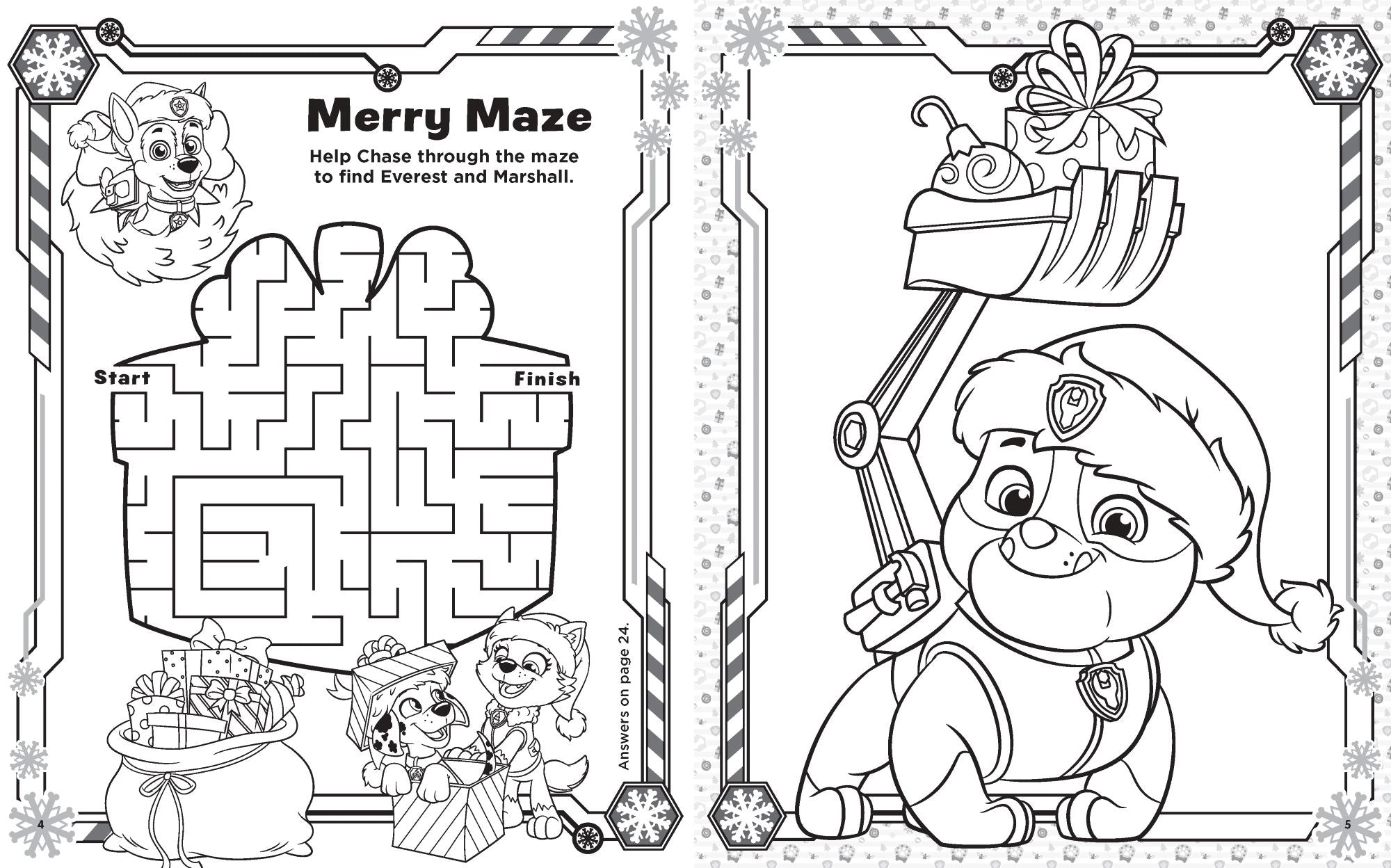 PAW Patrol - Festive Fun Pack — inside page 3