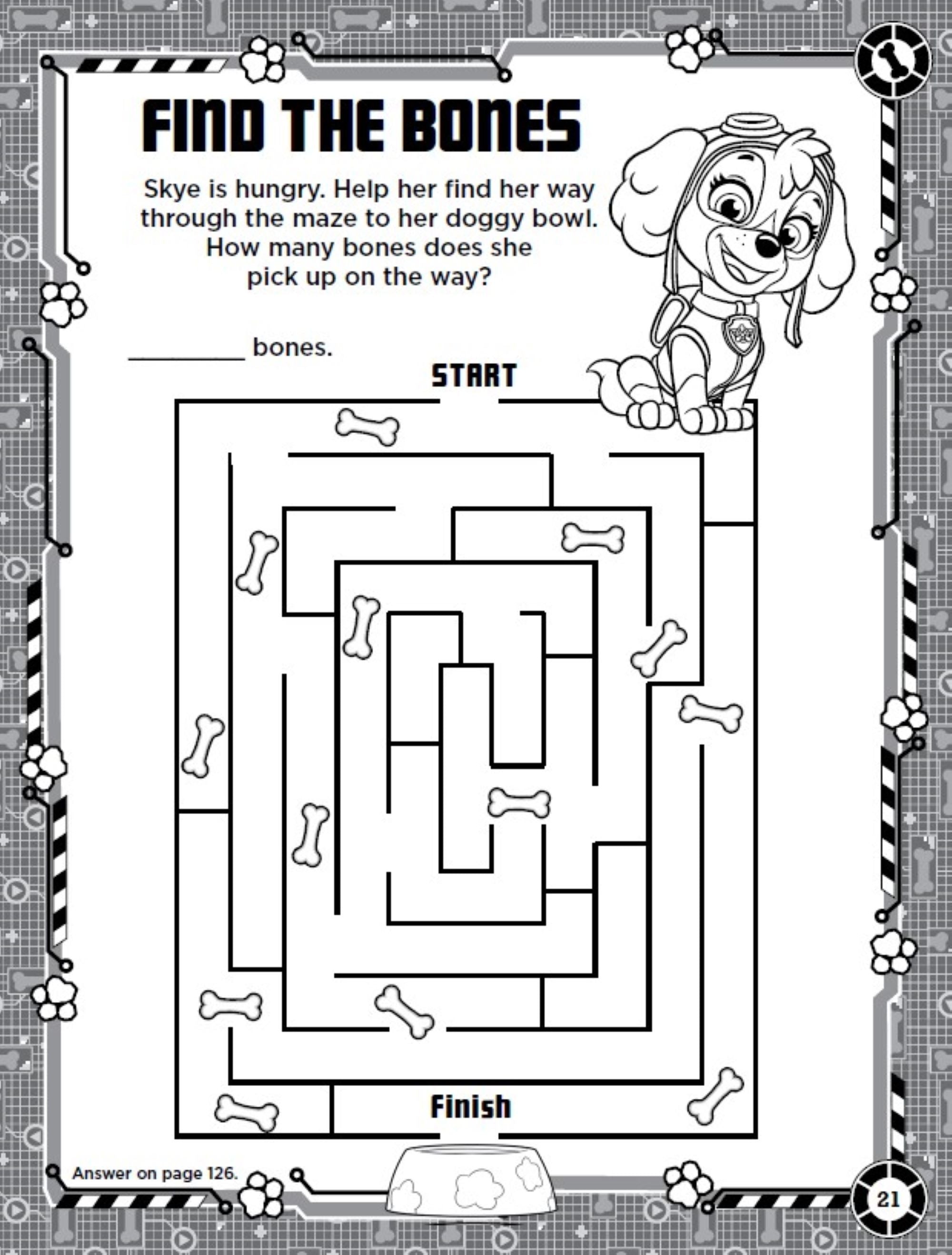 PAW Patrol - Jumbo Colouring Book — inside page 1