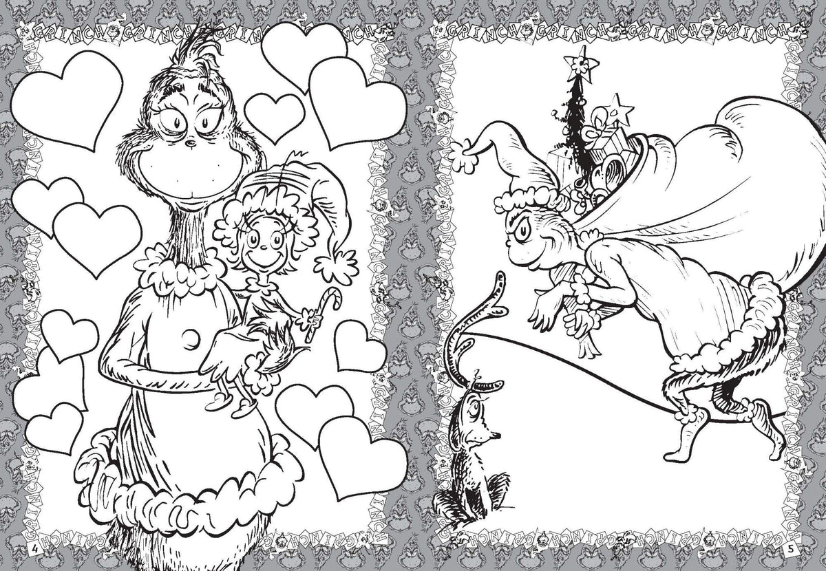 Dr Seuss - The Grinch - Puffy Sticker Book — inside page 3