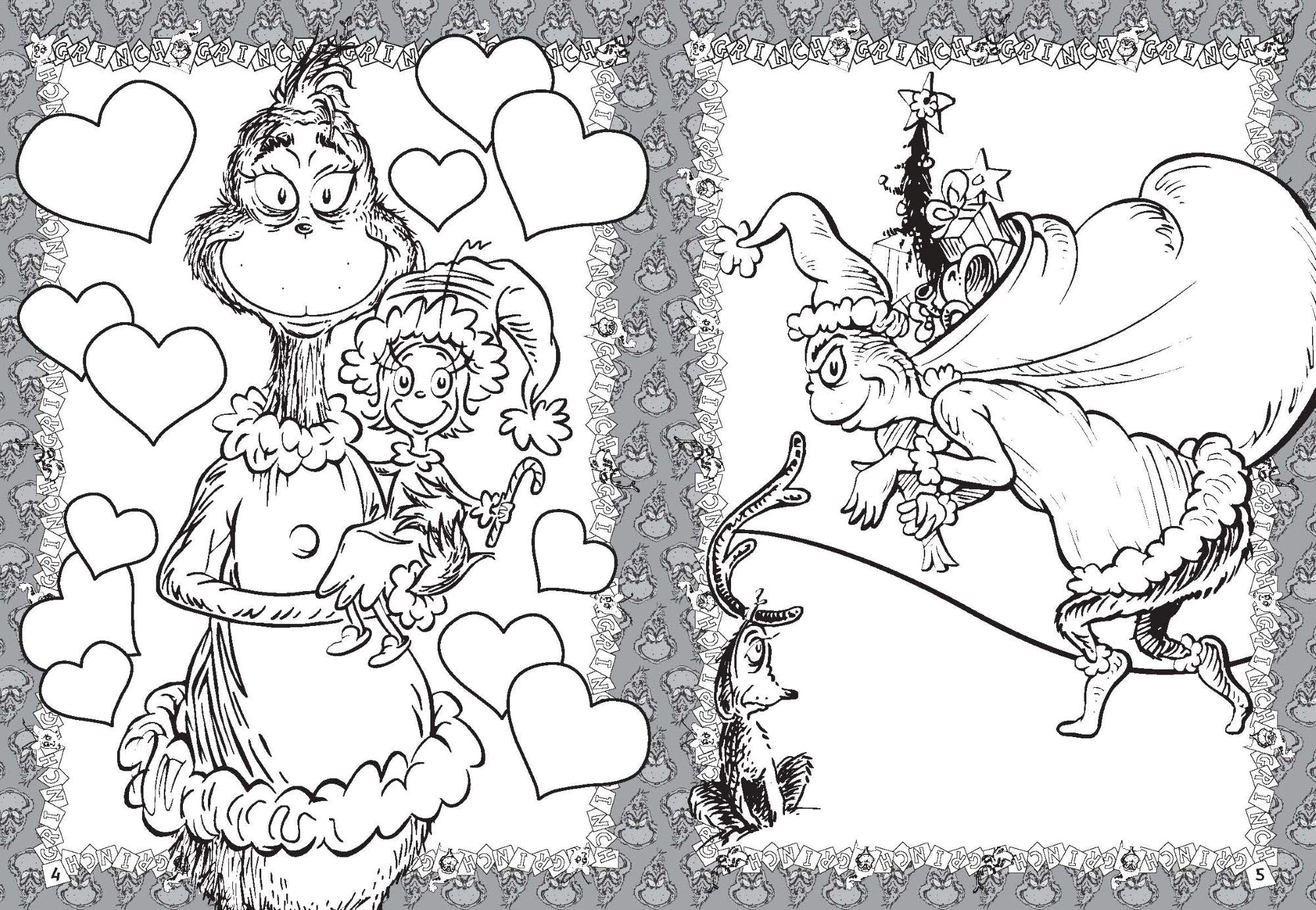 Dr Seuss - The Grinch - Puffy Sticker Book — inside page 3