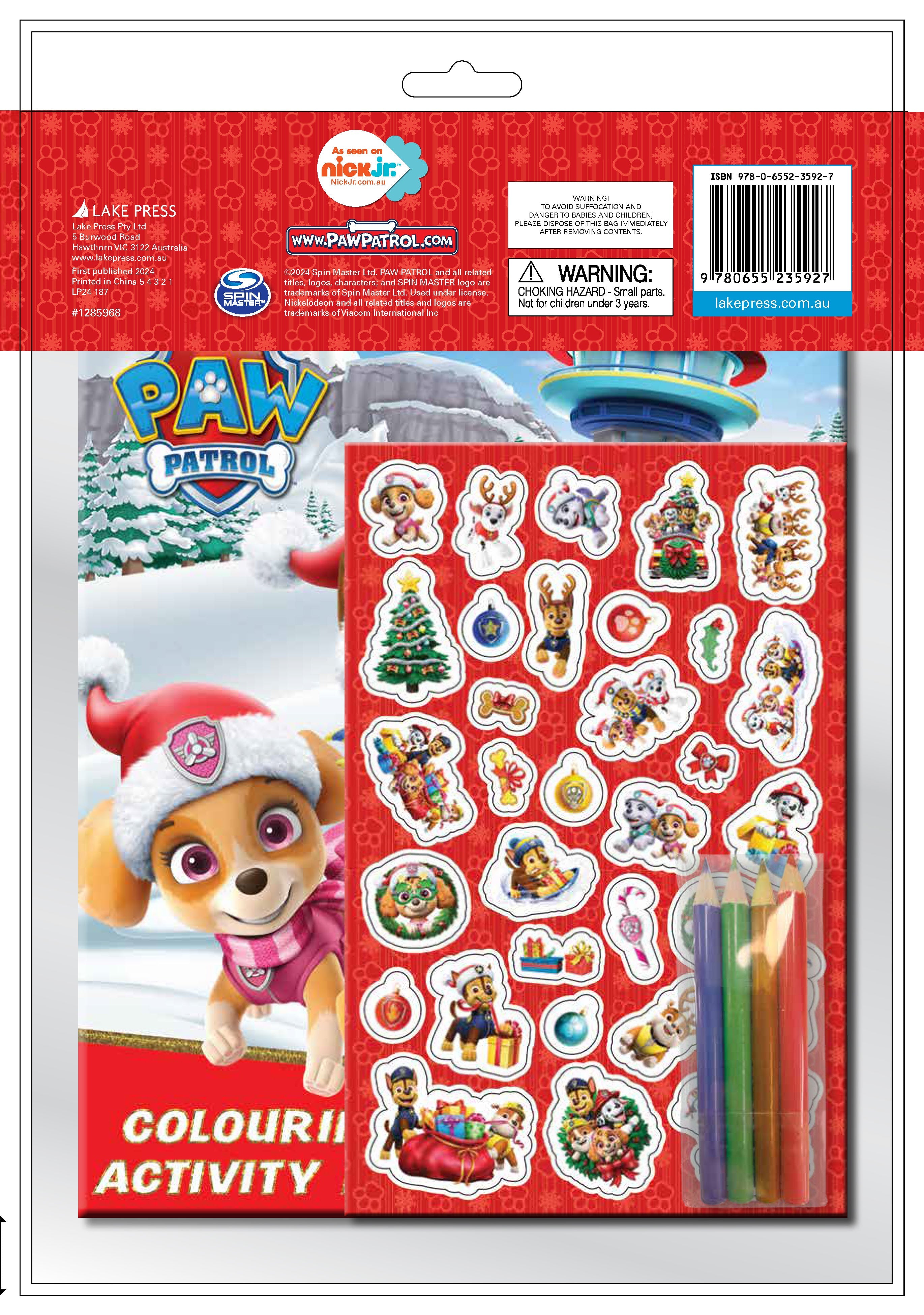 PAW Patrol - Festive Fun Pack — inside page 1