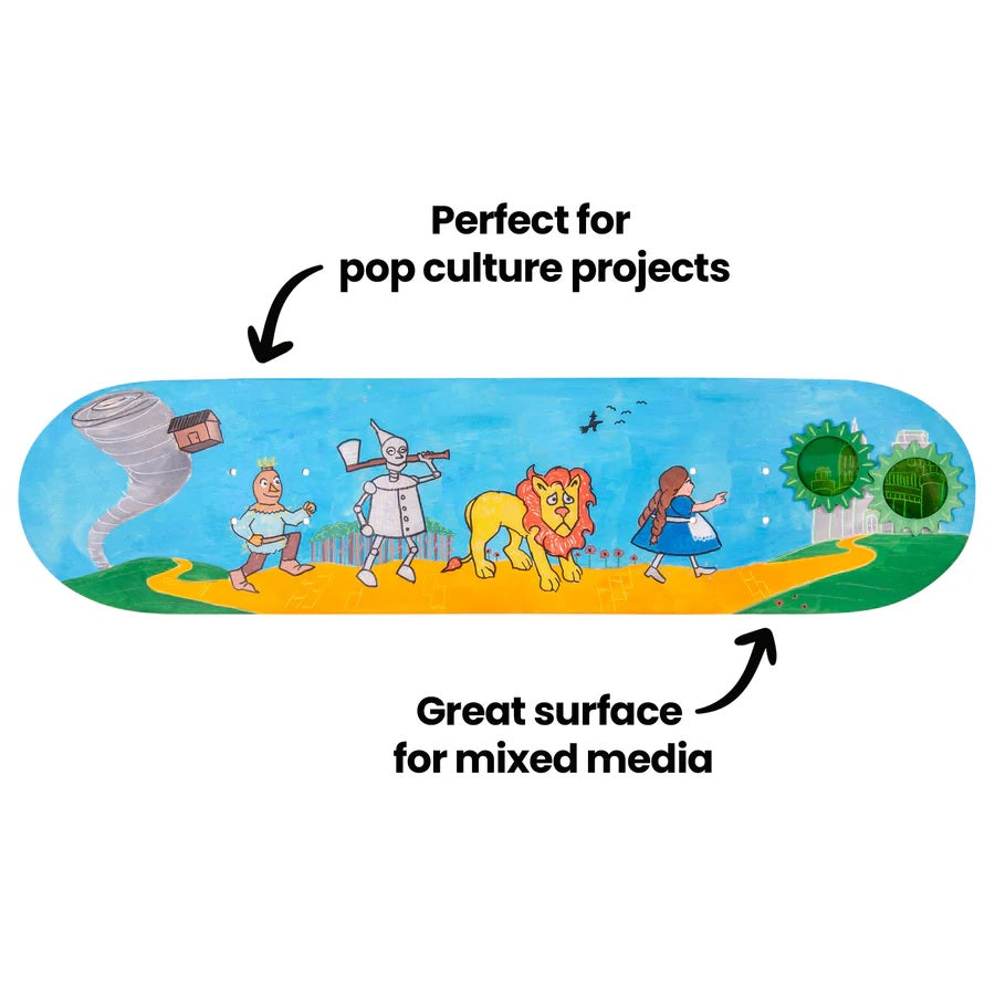 Skateboard Deck 80 x 20cm - Skateboard Single #1156