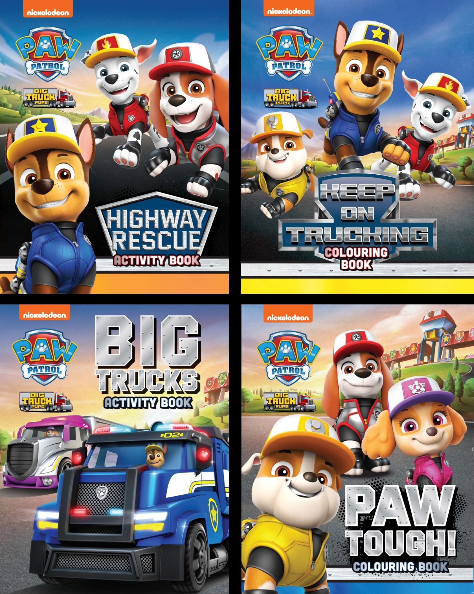 Paw Patrol - Activity Case - Big Truck Pups — inside page 1