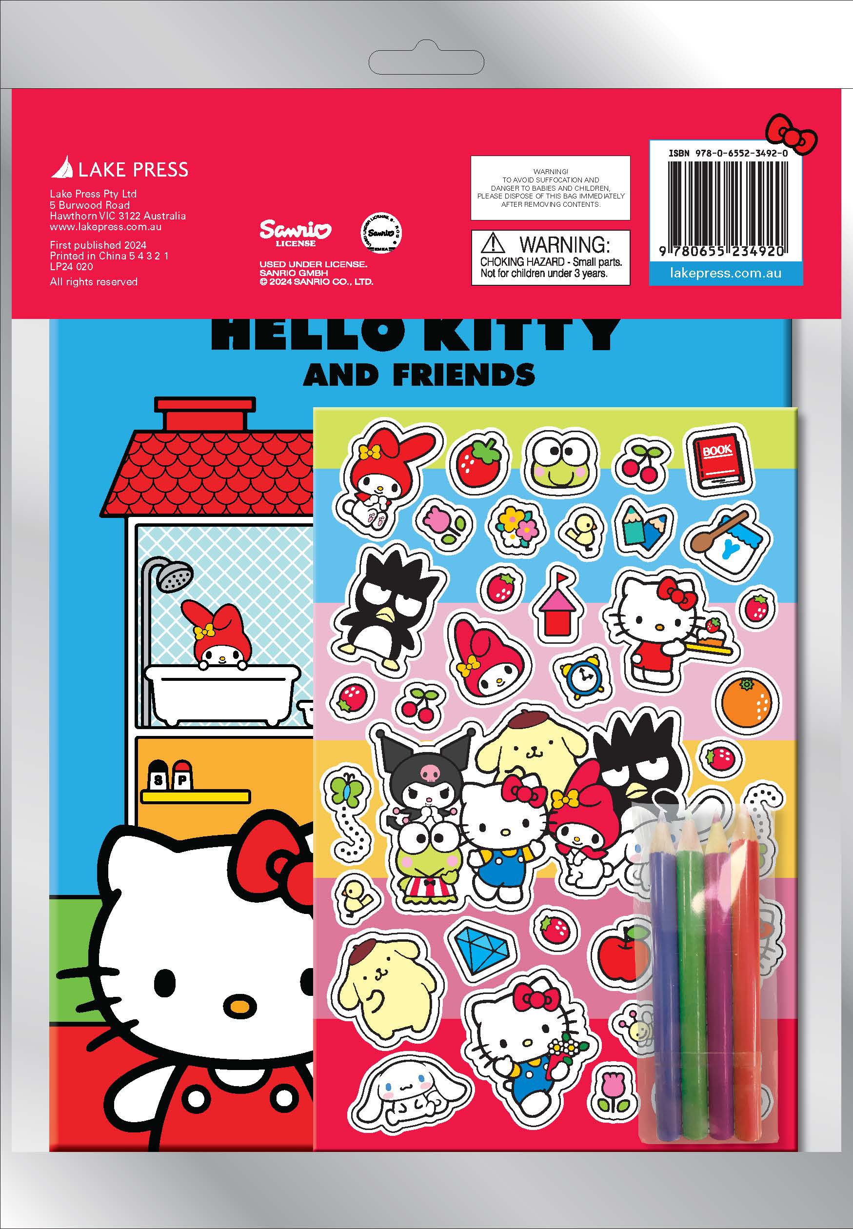 Hello Kitty - Activity Fun Pack — inside page 1