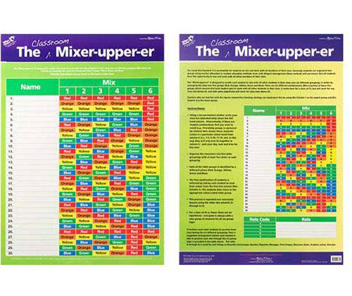 The Classroom Mixer-Upper Double-Sided Chart