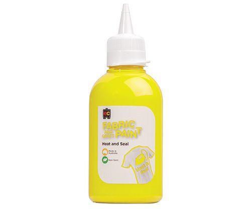 Fabric and Craft Paint - 250mL: Yellow