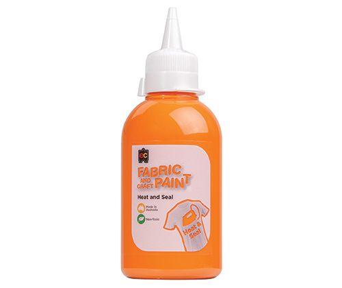 Fabric and Craft Paint - 250mL: Orange