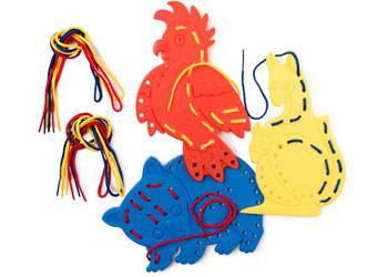 Aust Animals Lacing Set 1