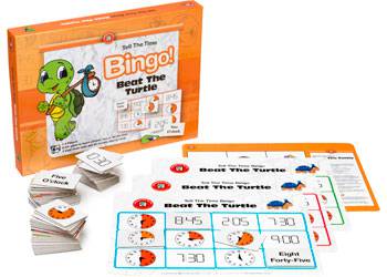 Beat the Turtle Bingo - Tell the Time