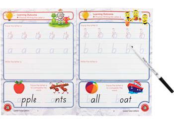 Lower Case National Handwriting Script (TAS, SA, NT)