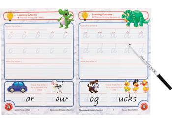 Lowercase Queensland Cursive