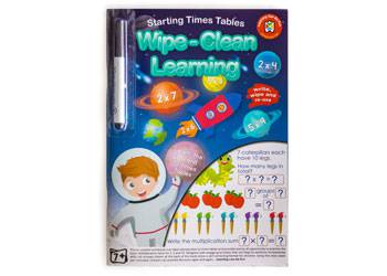 Wipe-Clean Learning - Starting Times Tables