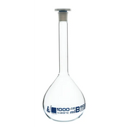 1000 ml Grade B Volumetric Flasks - Pack of 2