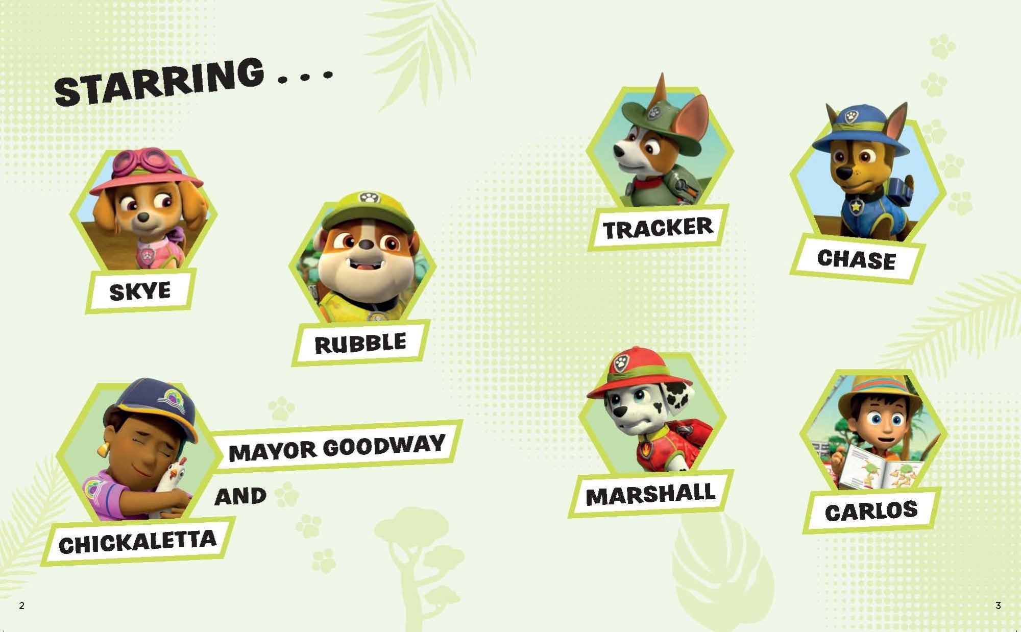 PAW Patrol - Collect-Me Book - Pups Save a Giant Plant — inside page 1