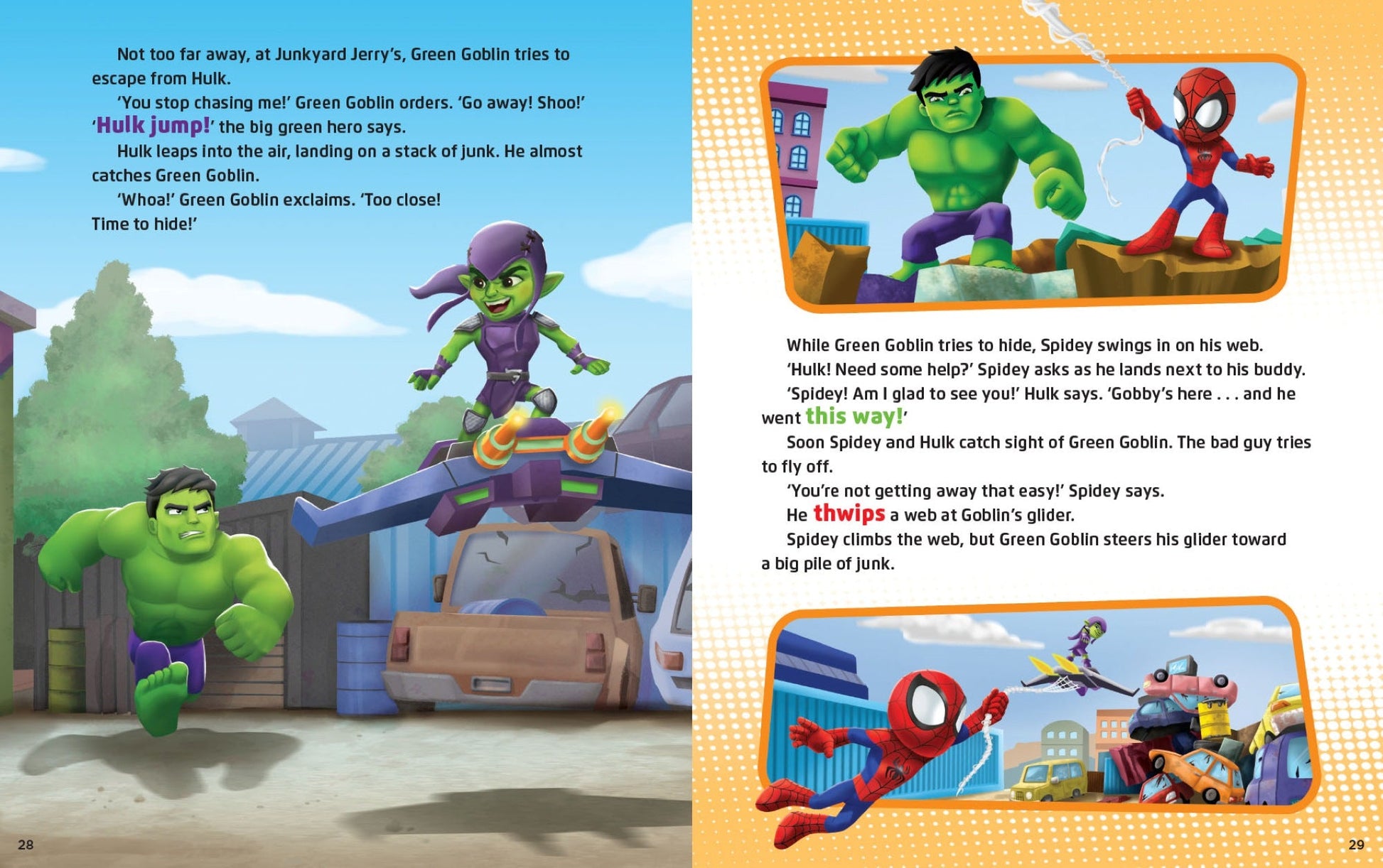 Spidey and His Amazing Friends - Treasury of Stories Vol. 2 - Bedtime Stories — inside page 1