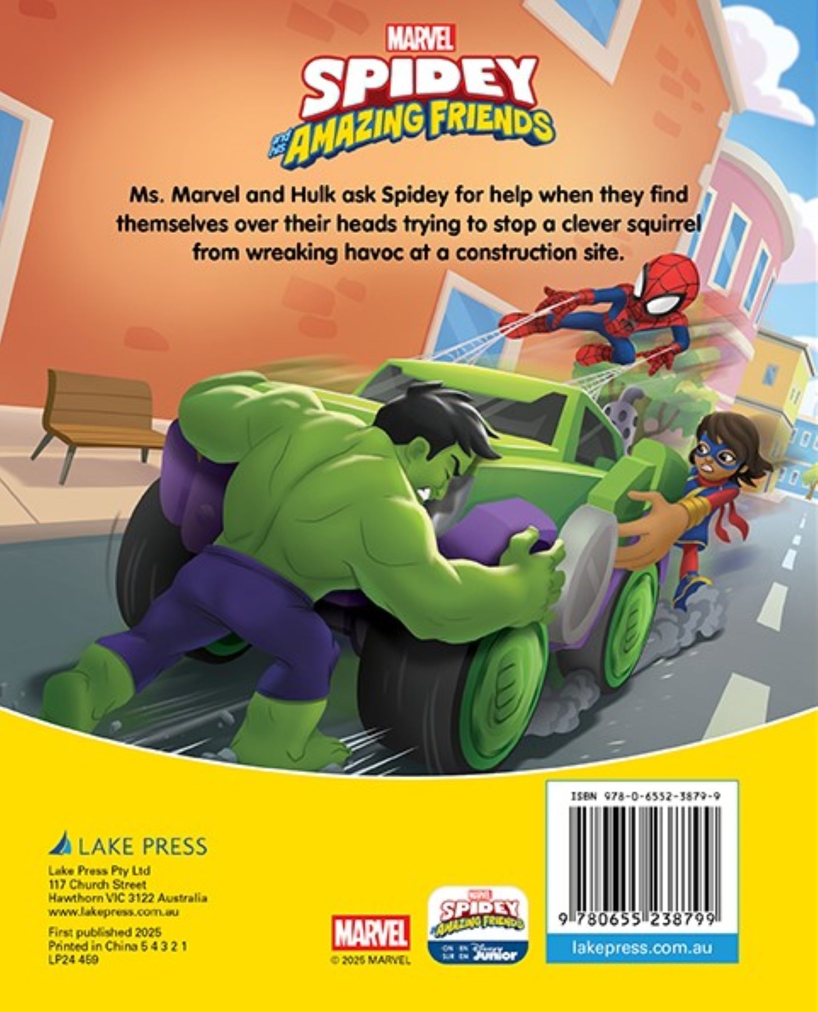 Spidey and His Amazing Friends - Collect-Me Book - Construction Destruction — inside page 7